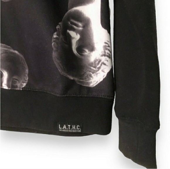 Los Angeles Tree House Club RARE Stone Heads Sweatshirt - Picture 3 of 5